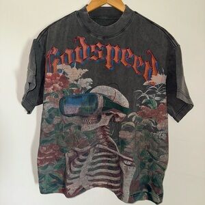 God Speed AOP Out Of Many, One Graphic Short Sleeve Tee Shirt 286 Of 300